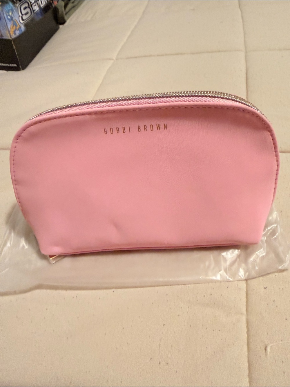 Bobbi Brown Soft Pink Zip Cosmetic Bag